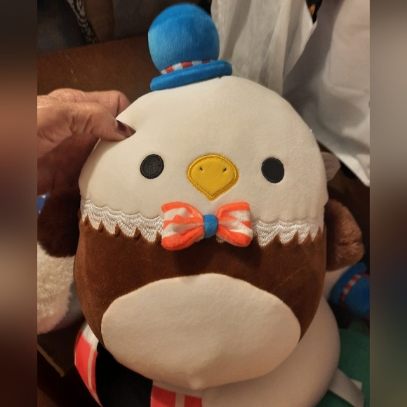 Cute Plush Bird with Bow Tie Edward New With Tags - Picture 5 of 5